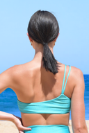 SUZU Bikini Top HAZEL One Shoulder Bikini Top - Puro