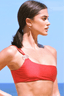 SUZU Bikini Top HAZEL One Shoulder Bikini Top - Cosmo