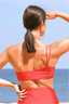 SUZU Bikini Top HAZEL One Shoulder Bikini Top - Cosmo