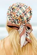 SUZU Head Scarf SUZU Signature Print LIU Head Scarf